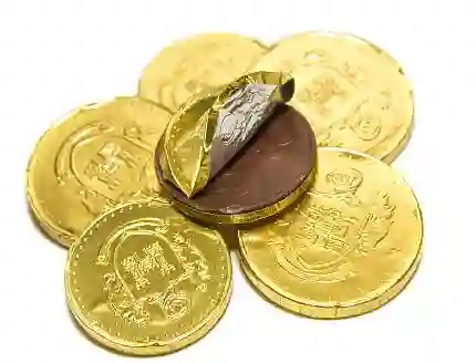 Moneda De Chocolate Pequeña