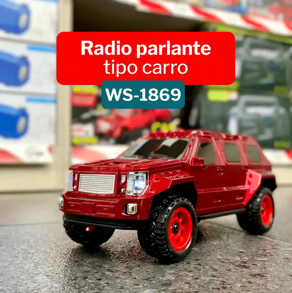 Radio Parlante Usb Carro Wster Ws-1869