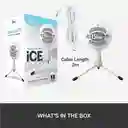 Micrófono Blue Snowball Ice Condensador Cardioide Blanco