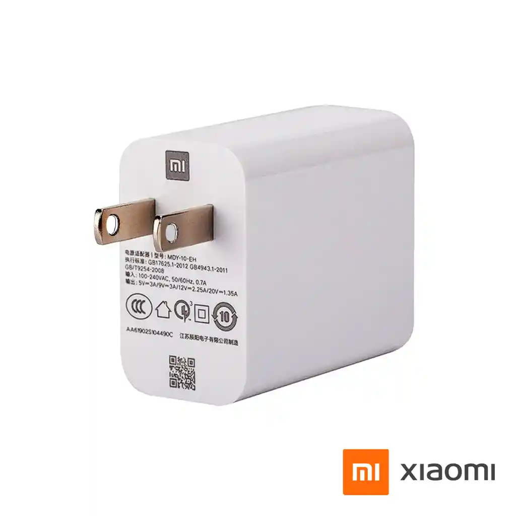 Xiaomi Kit Cargador Rápido 67w + Cable Usb-c 100 Original