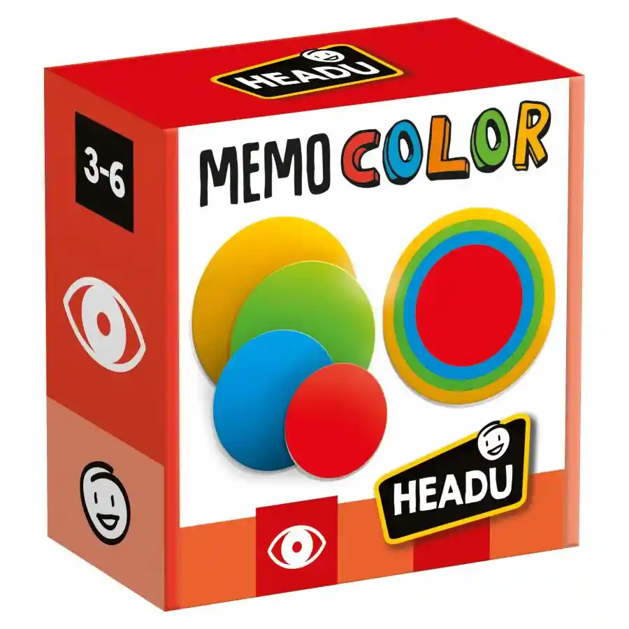 Juego Didáctico Memoria De Colores Juego Para Niños Niñas