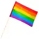 Banderin Lgbt Orgullo Gay 30x20cm Bandera Mano Unifaz