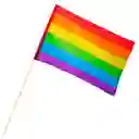 Banderin Lgbt Orgullo Gay 30x20cm Bandera Mano Doble Faz