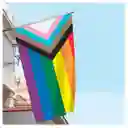 Bandera Lgbt Progress Noraml 1mtrx1.5mt Orgullo Gay Grande Exterior