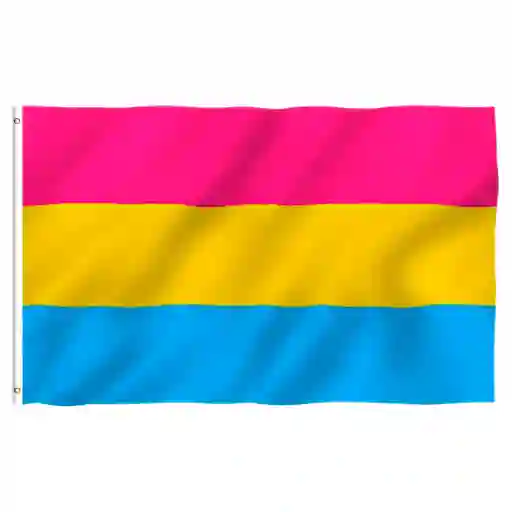 Bandera Pansexual 1mtr X1.5mt Orgullo Gay Lgbt