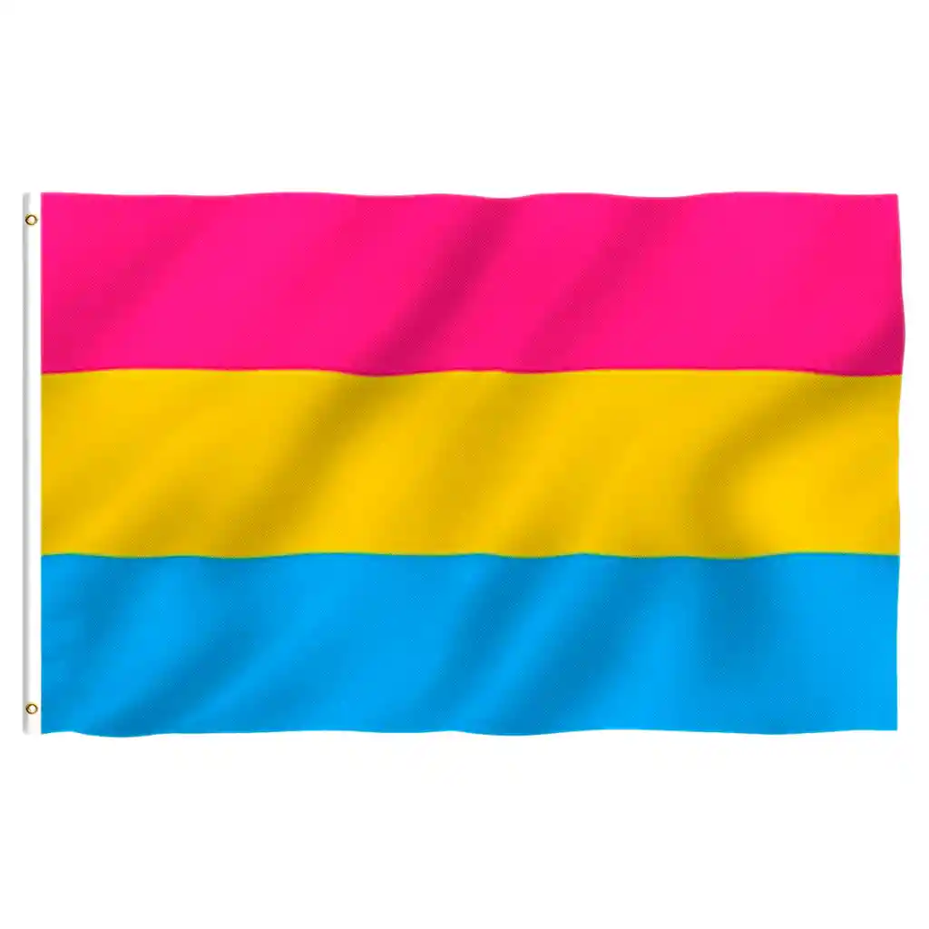 Bandera Pansexual 1mtr X1.5mt Orgullo Gay Lgbt