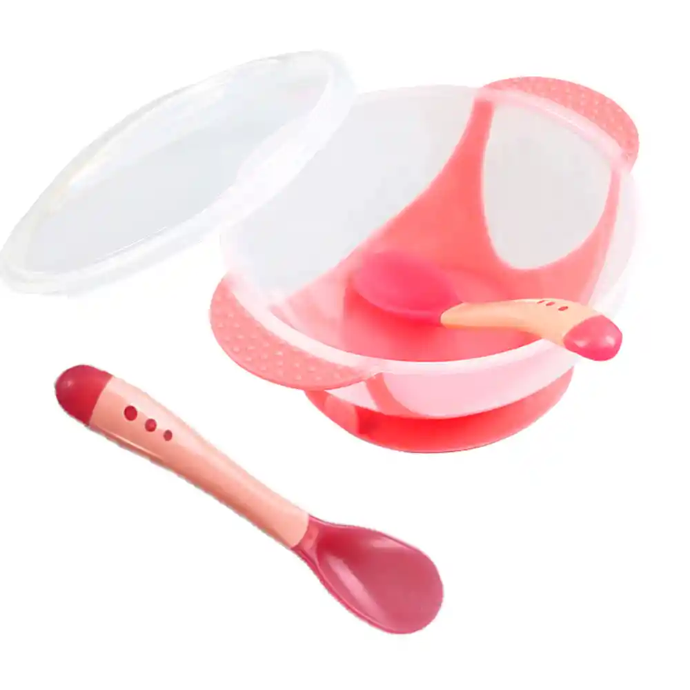 Only Baby Set Tazon Cuchara Bowl Antideslizante Para Bebe