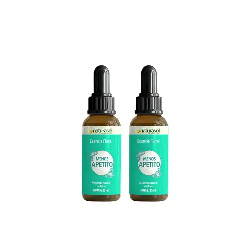 2 Esencias Florales Menos Apetito X25ml