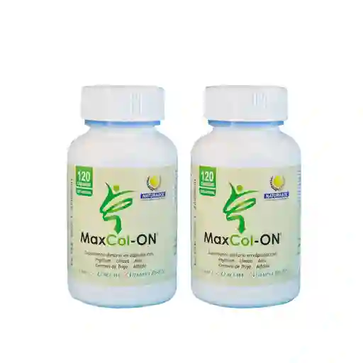 2 Maxcolon X120 Capsulas C/u