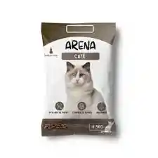 Arena Bentonita Para Gatos Aroma Cafe 9kg