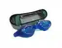 Gafas De Natación Estuche Piscina Aquatek Wave Jr Niño/a-azul