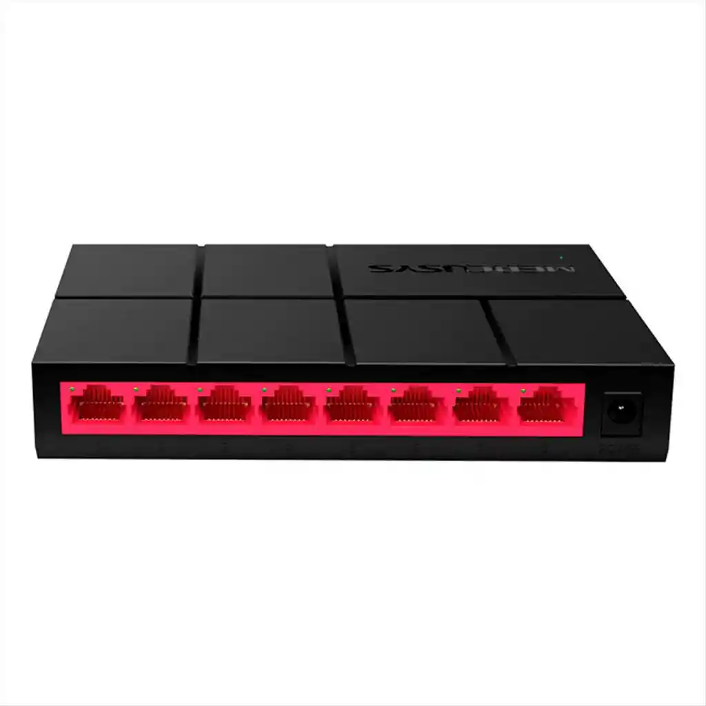 Switch De Escritorio 8 Puertos Gigabit, Mercusys Ms108g