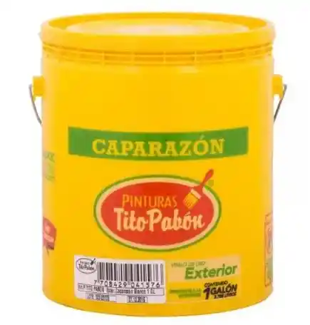 Galon Coraza Caparazon Blanco