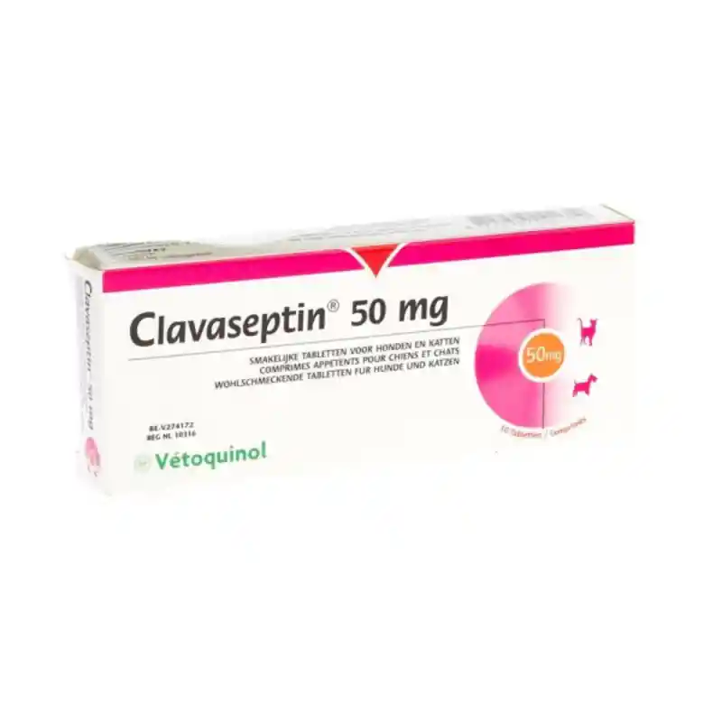 Clavaseptin 50 Mg/62.5 Mg X Tableta