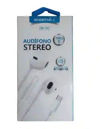 Audífono Stereo Tipo C/sg-172 Speed Song