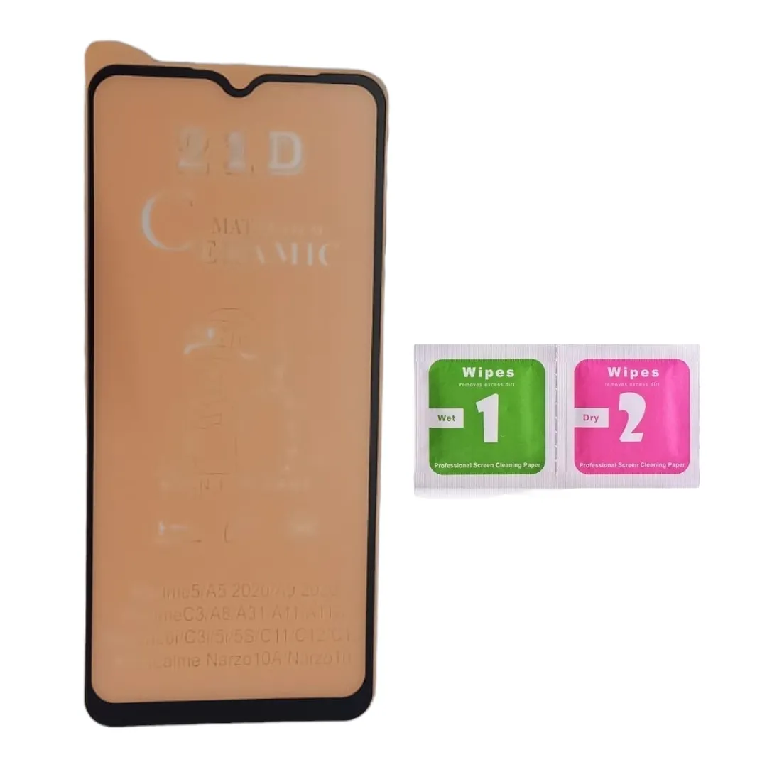 Vidrio Ceramico Matte Realme 5 / A5 2020 / A9 2020 / Realme C3