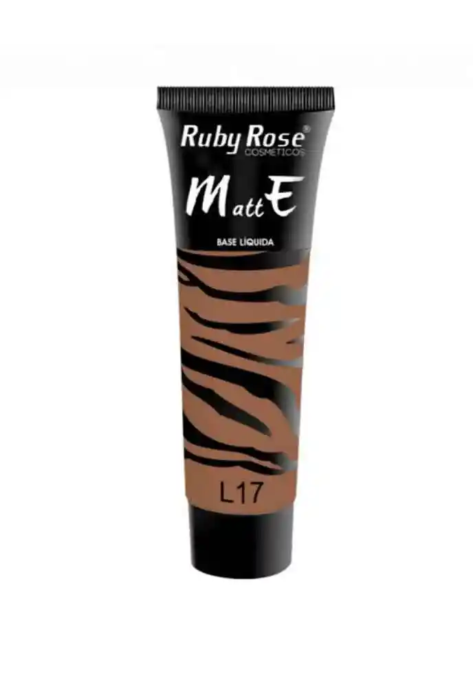  Base Liquida Matte RUBY ROSE Tono L17 