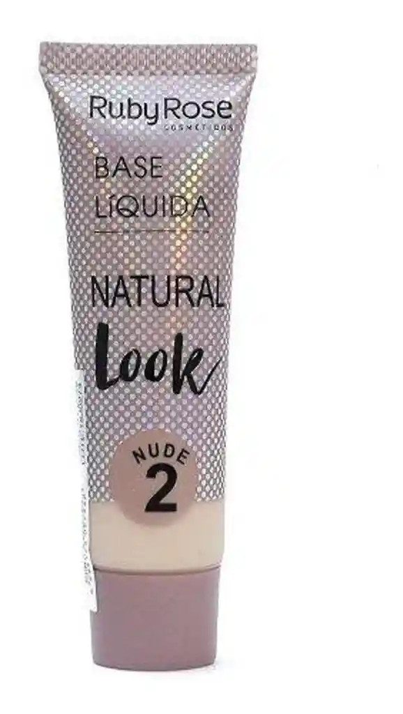 Base Liquida Ruby Rose Natural Look Tono Nude 2