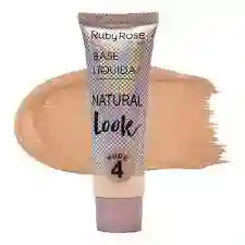  Base Liquida Natural Look RUBY ROSE Nude 4 