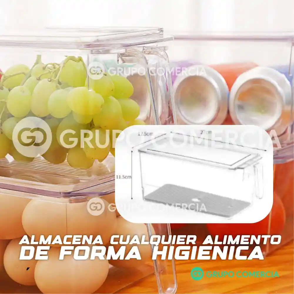 Organizador De Nevera Para Latas Verduras Frutas Alimentos