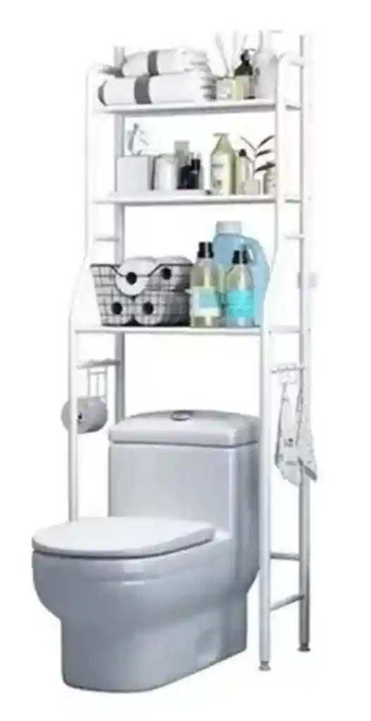 Organizador De Baño Estantería Mueble Ahorrador De Espacio