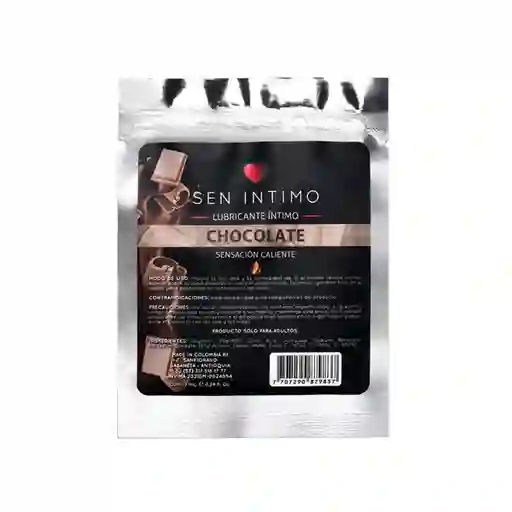 Lubricante Caliente Chocolate Sachet 7 Ml Sen Intimo