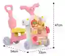Andadera Caminador Bebes Primeros Pasos 3 En 1 Scooter Mesa Rosa