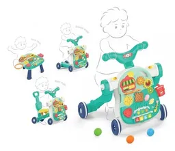 Andadera Caminador Bebes Primeros Pasos 3 En 1 Scooter Mesa