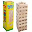 Jenga Tipo Torre Grande Madera Bloques 48pc Dados Juego Mesa Dayoshop