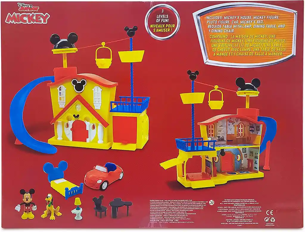 Disney Set Juego La Casa De Mickey Mouse. Store