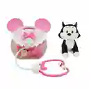 Disney Maletín Médico De Doctora Minnie Mouse Con Peluche Figaro