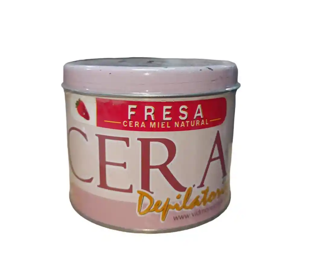 Cera Vidmore Fresa X 500gr + Lienzos