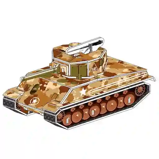 Rompecabezas 3d Tanque Militar Dayoshop