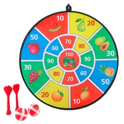 Tiro Al Blanco Tablero + 2 Dardos + 2 Bolas Pegacil Juego Dayoshop