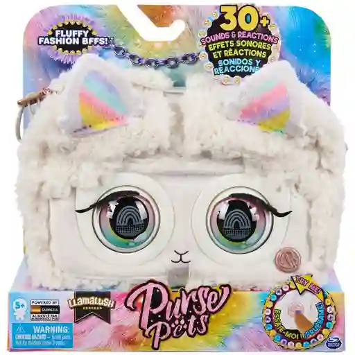 Bolso De Mascota Purse Pets Interactivo Llamalush