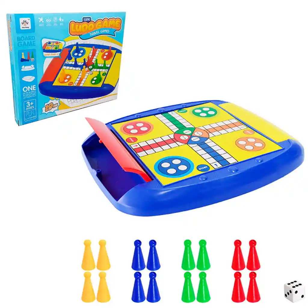 Parchis Ludo Parques Juego De Mesa Dayoshop