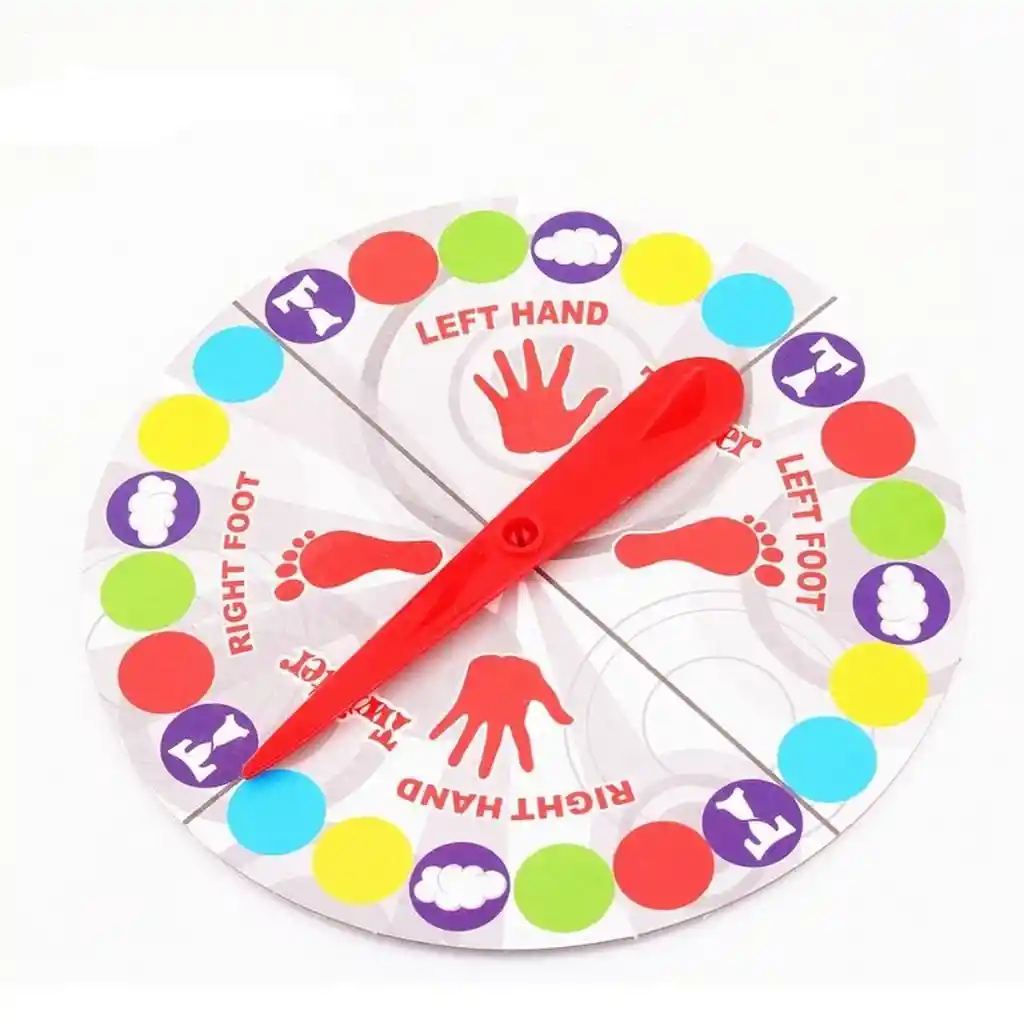 Juego Twister En Familia Tapete Colores Dedos Pies Habilidad Dayoshop