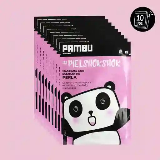  Kit De Perla (10 Unidades)_Sheet Masks Pambu Con Esencia De Perla 