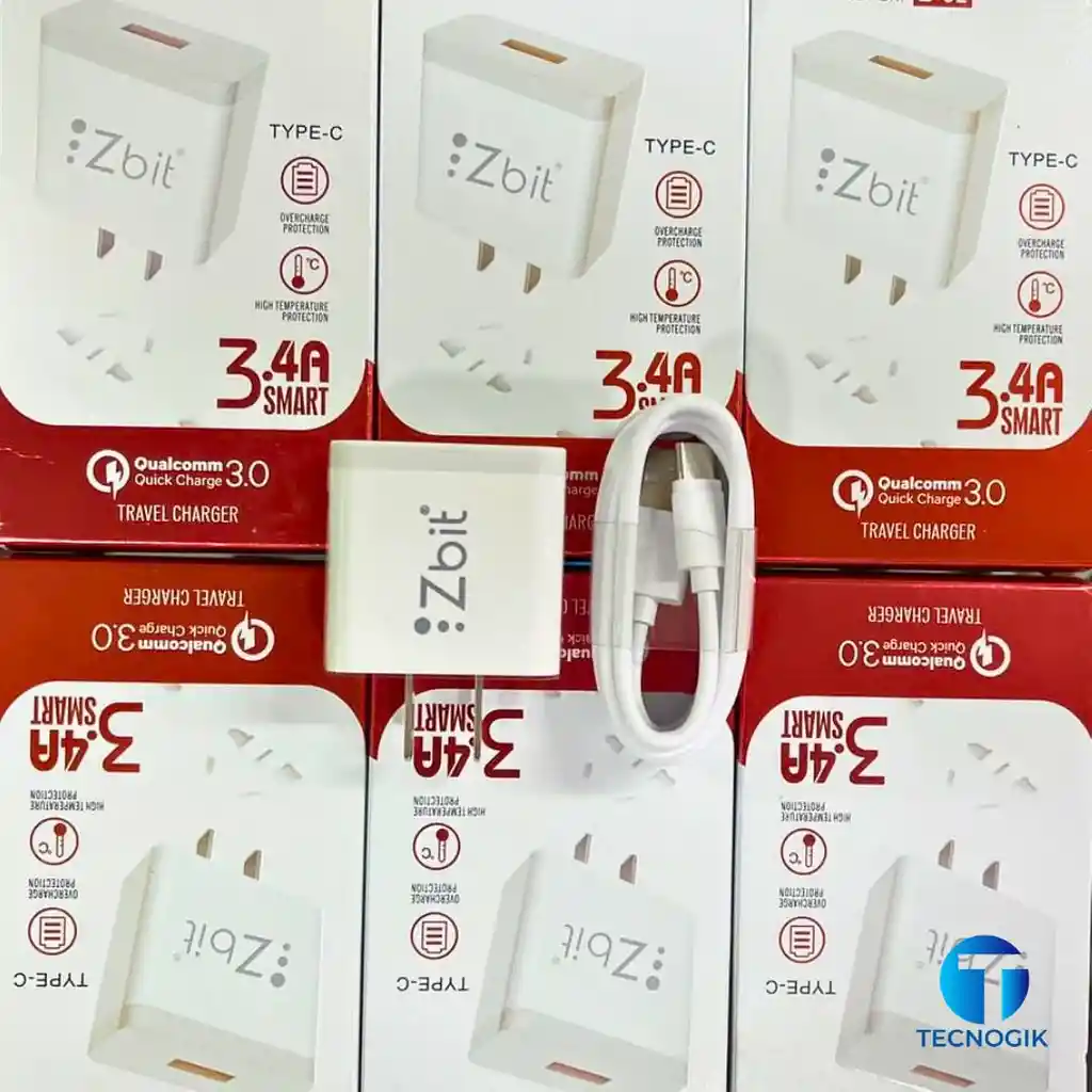 Cargador Celular Tipo C 3.4a