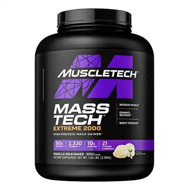  Mass Tech Xtreme 2000 7 Libras MUSCLETECH Triple Chocolate Brownie 