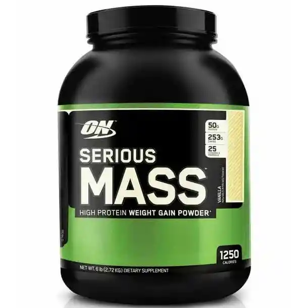 Serious Mass 6 Libras On Optimun Nutrition Chocolate