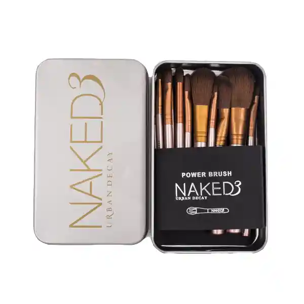 Kit De Brochas Mini Naked