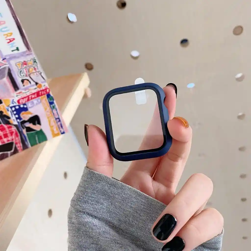 Protector Pantalla 44 Mm 360 Apple Watch (azul)