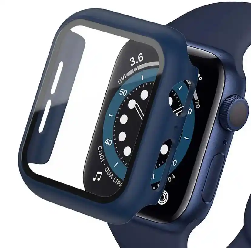 Protector Pantalla 44 Mm 360 Apple Watch (azul)