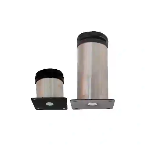 Pata Acero Cepillado Con Nivelador 15cm (und)