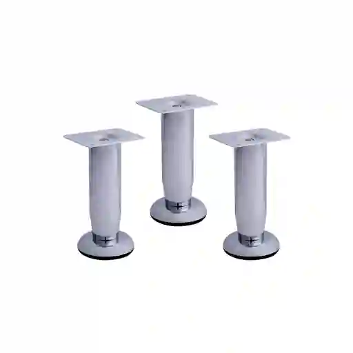 Pata Acero Cromada 702 8cm (und)