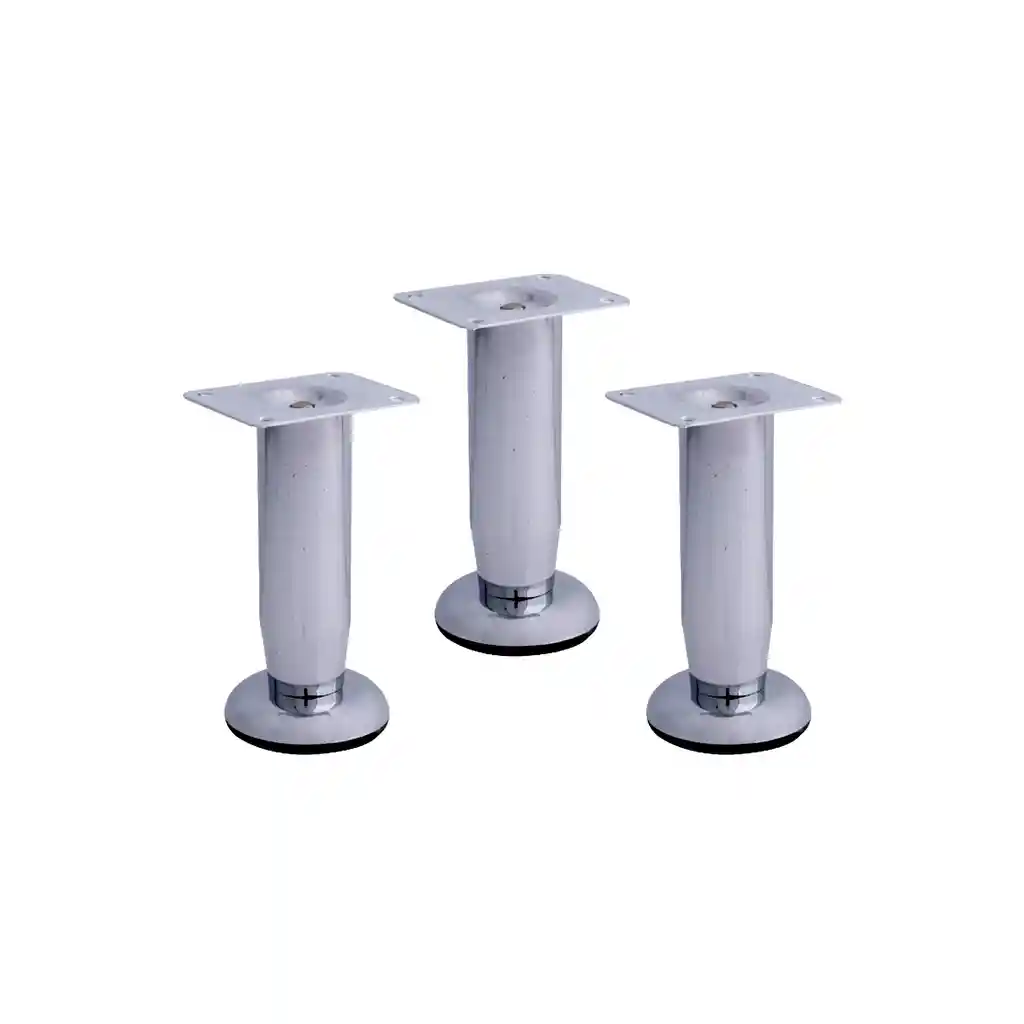 Pata Acero Cromada 702 8cm (und)