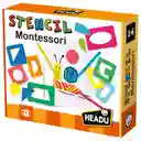 Juego Montessori Plantillas Divertidas Para Niñas Niños