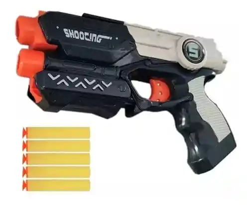 Lanza Dardos Ravil-v Pistola Rifle Juguetes 5 Pieza