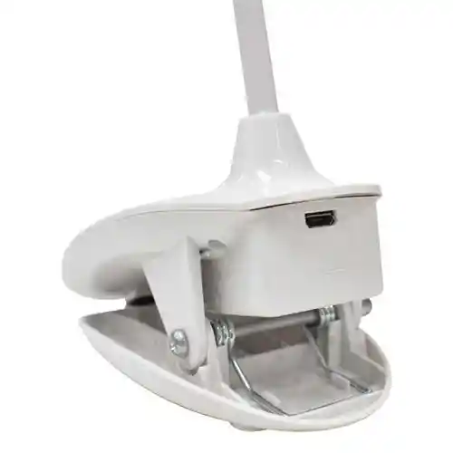 Lampara Flexible Recargable Táctil Con Pinza 300 Lumenes